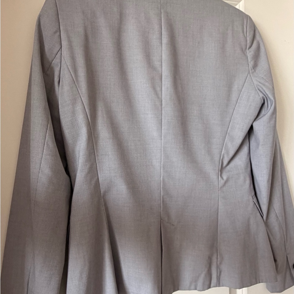Zara Basic Gray Blazer - image 3